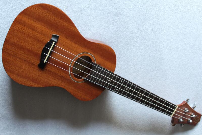 Ansicht einer Ukulele
