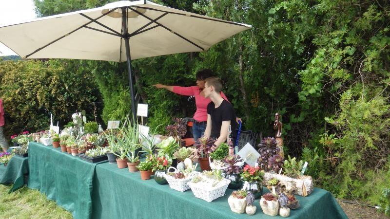 Ansicht eines Verkaufstands